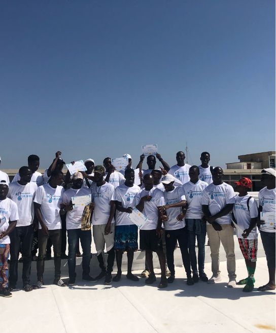 20 applicateurs formés au sénégal par Cool Roof