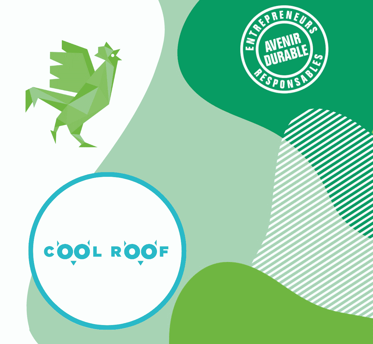 Cool Roof France fait partie de la communauté du Coq vert, créée par BPI France.
