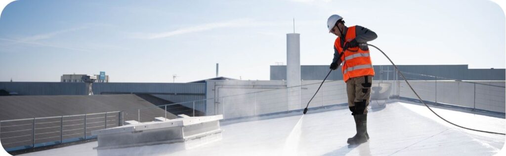 Cool Roof a fait appel à Eurofins, un laboratoire indépendant, pour analyser la présence éventuelle de PFAS dans les eaux de pluie issues de deux sites traités. Résultat : aucune trace détectable.